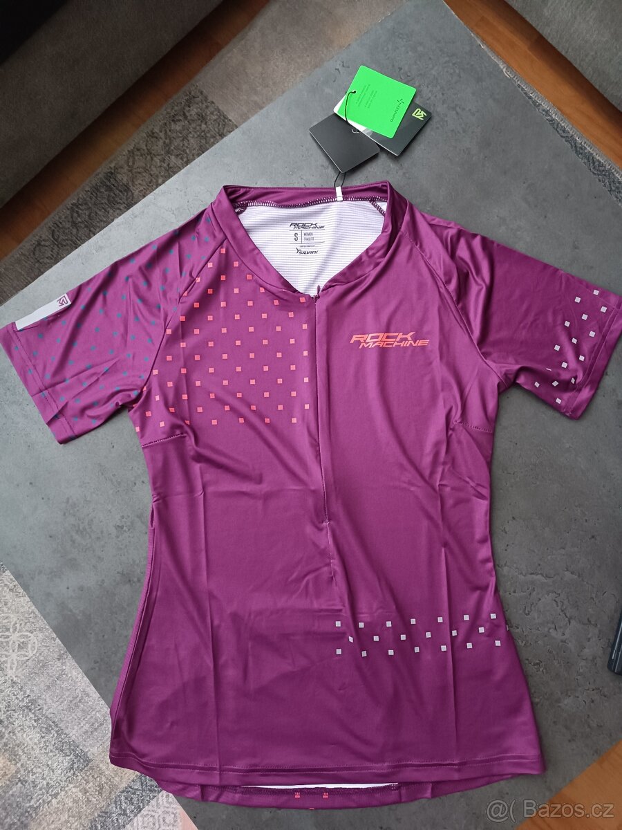 Dres rock Machine wmn trail fialový vel.S - 3