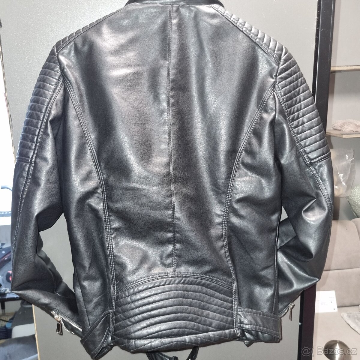 Dámská kožená bunda - 3
