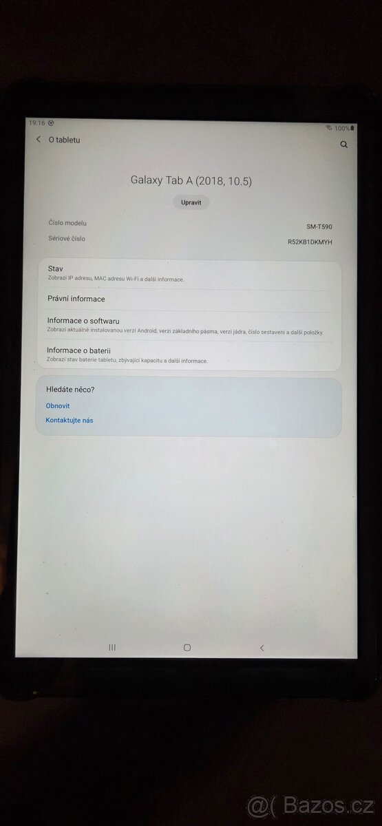 Tablet Samsung Galaxy Tab A + pouzdro - 3