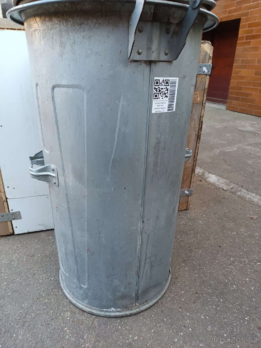 Prodám plechovou popelnici - 3