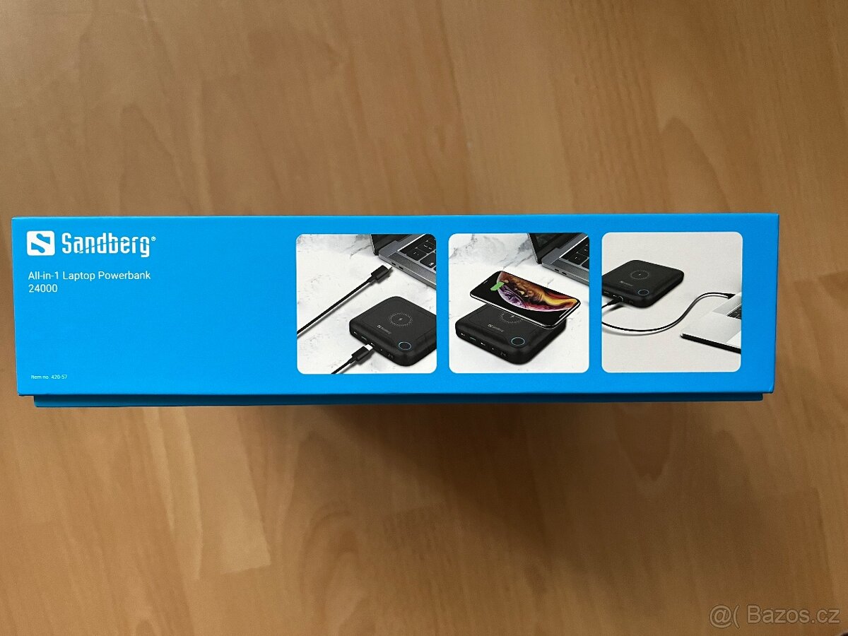 Sandberg All-in1 Laptop Powerbanka 24000mAh - nová - 3