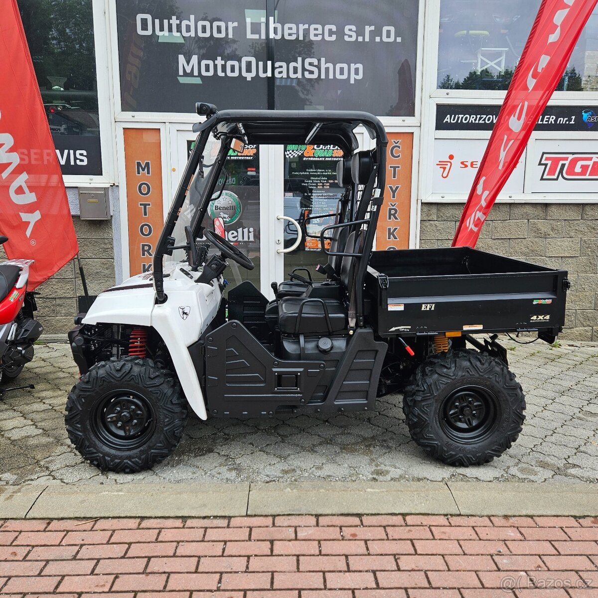 Linhai UTV 500 4x4, naviják, tažné, sklopná korba