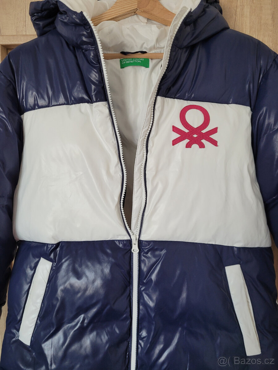 HOLČIČÍ ZIMNÍ BUNDA BENETTON vel.3XL 13-14let - 3