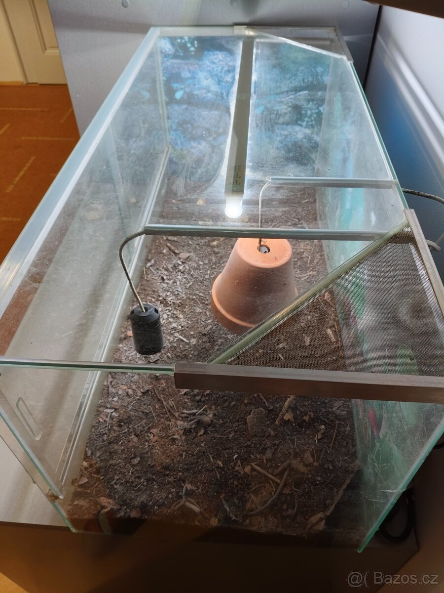 Terárium, 3 druhy osvětlení, pro želvy, plazy.. - 3