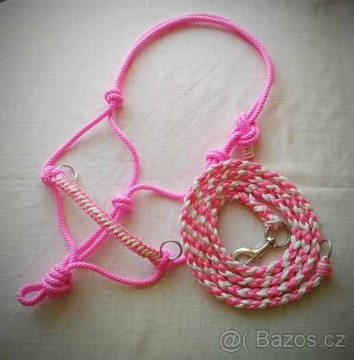 Provazovka, provazová ohlávka, set - 3