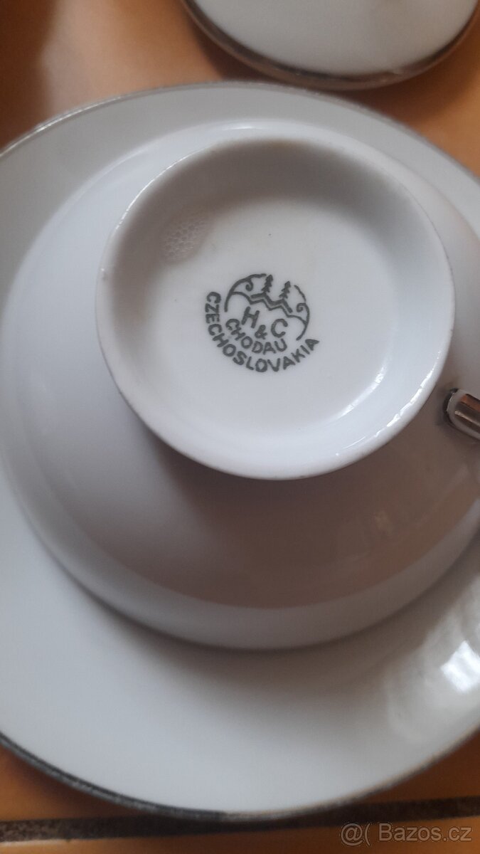 Porcelán H&C CHODOAU - ART DECO Haas a Czjzek - 3