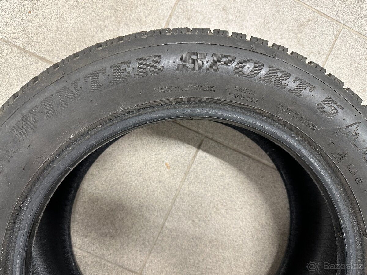 4 ks zimních pneu 205/55/16 Dunlop Winter Sport 5 - 3