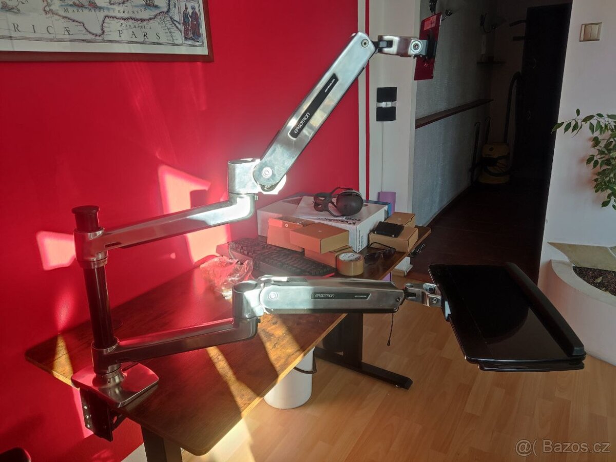 Ergotron WorkFit-LX, Sit-Stand Desk Mount System - 3