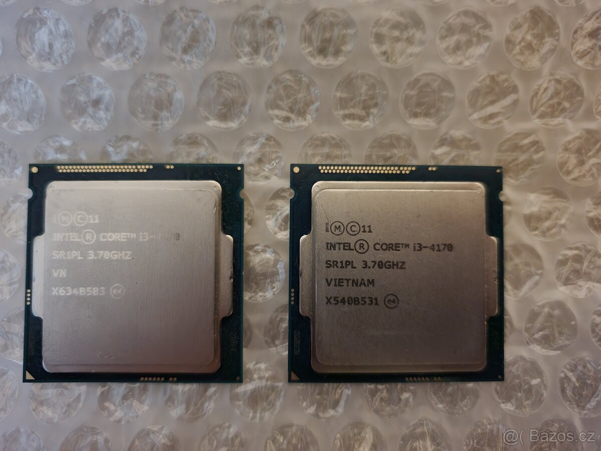 16 funkčních kusů cpu do pc, jsou v tom i3 a i5 - 3