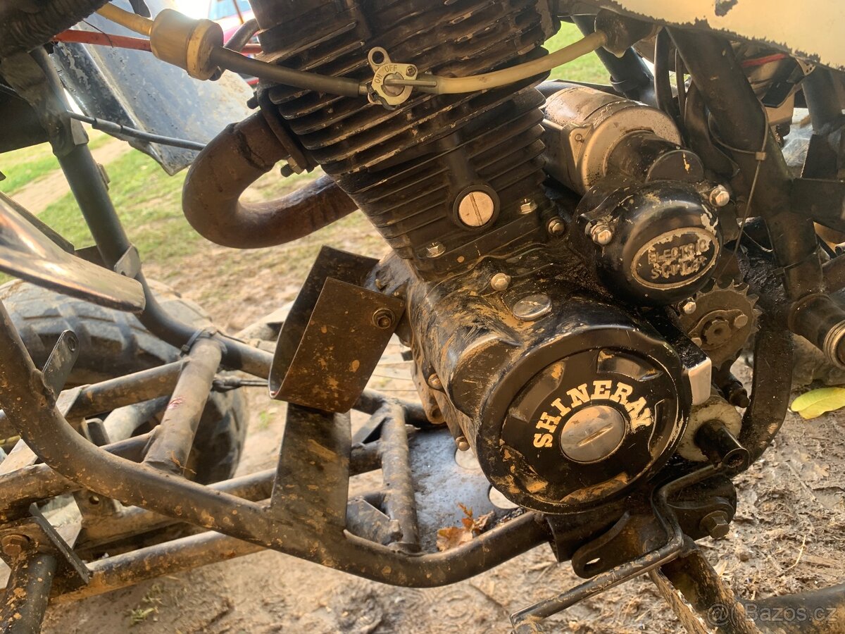 Prodám nebo vyměním shineray 200(projekt ) za 125-250 enduro