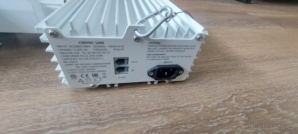 2x Pěstební světla GENT MILLENIUM HPS CMH 1000W - 3