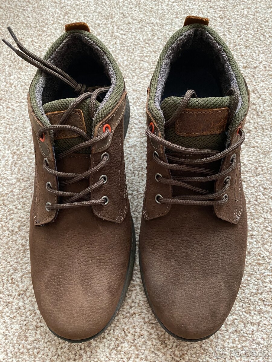 Nové pánské kožené boty Baťa se zateplením - č. 42 - 3