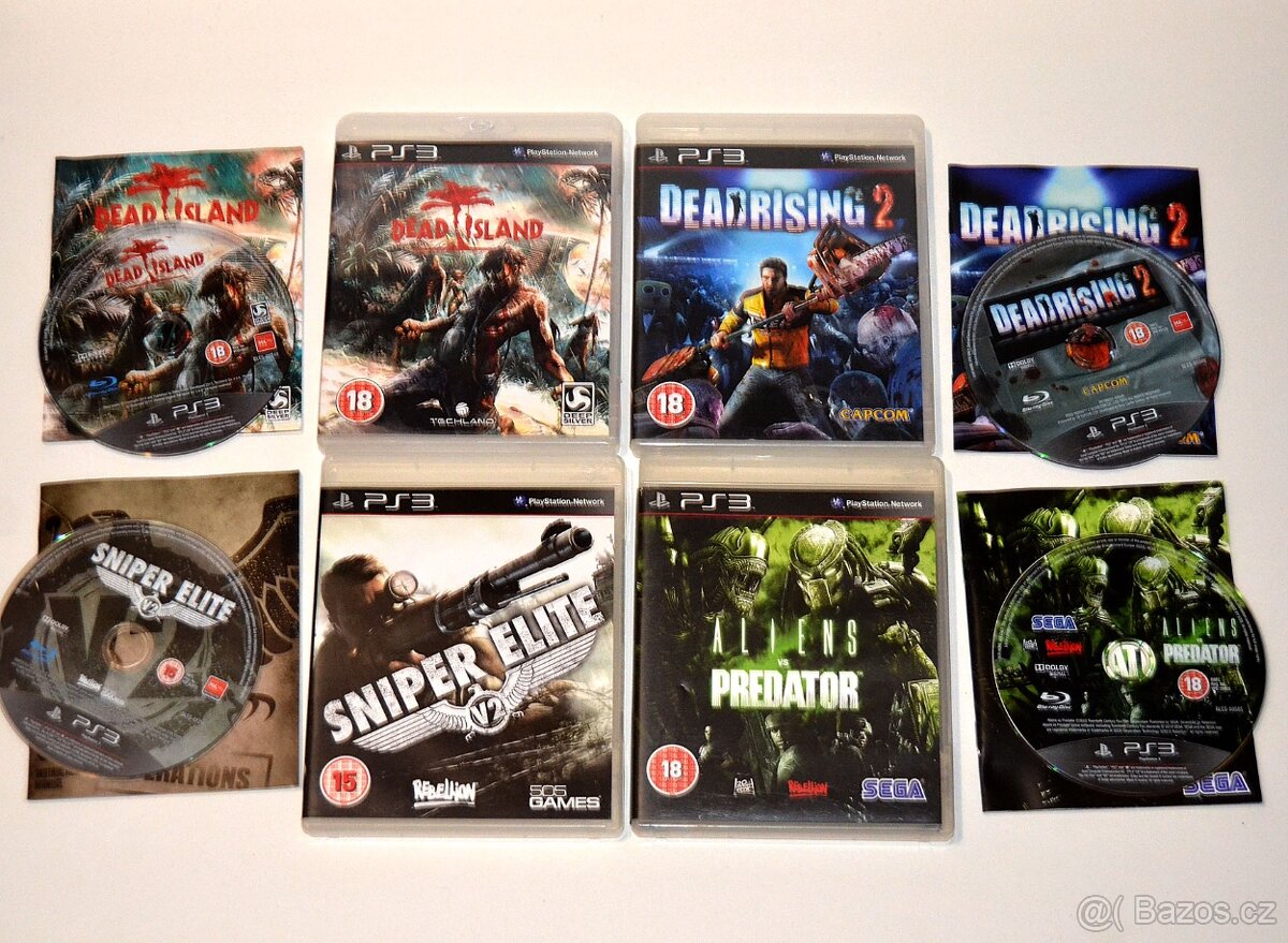Hry pre PlayStation 3 Batman, Doom, Formula 1, NFS - 3