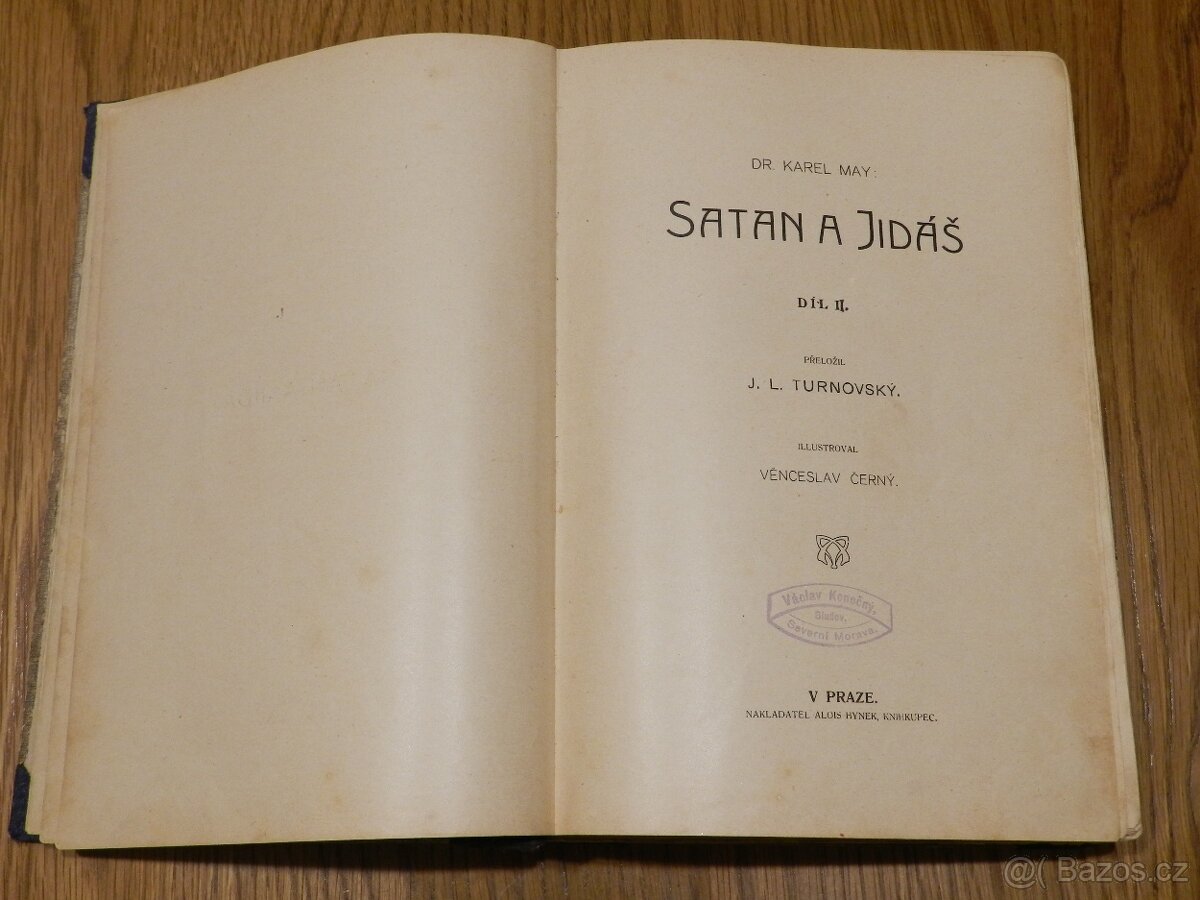 Karel May Satan a Jidáš, díl II, r.v. 1906 - 3