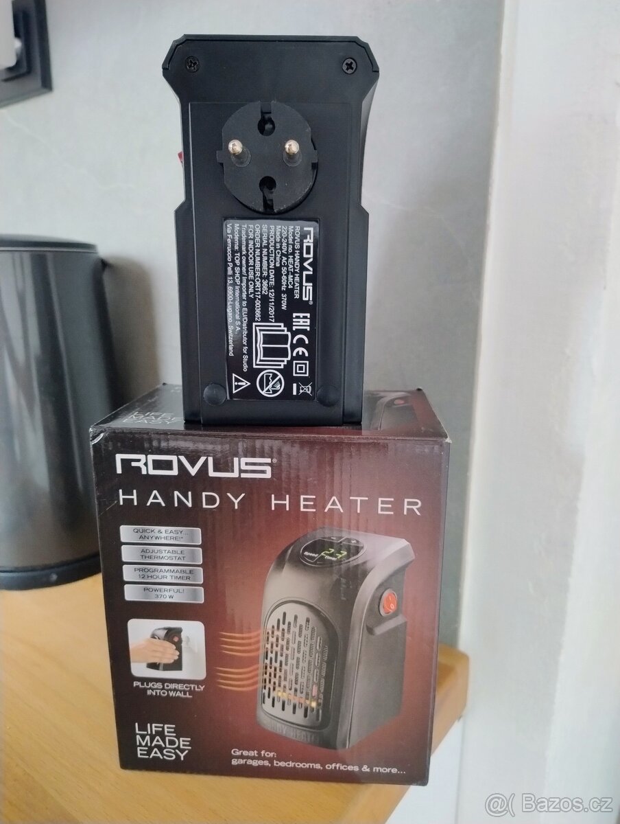 Rovus teplovzdusny ohřívač novy - 3