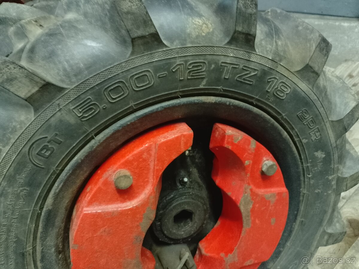 Vari kola z tažné nápravy 5,00-12 s oboustranným závažím - 3