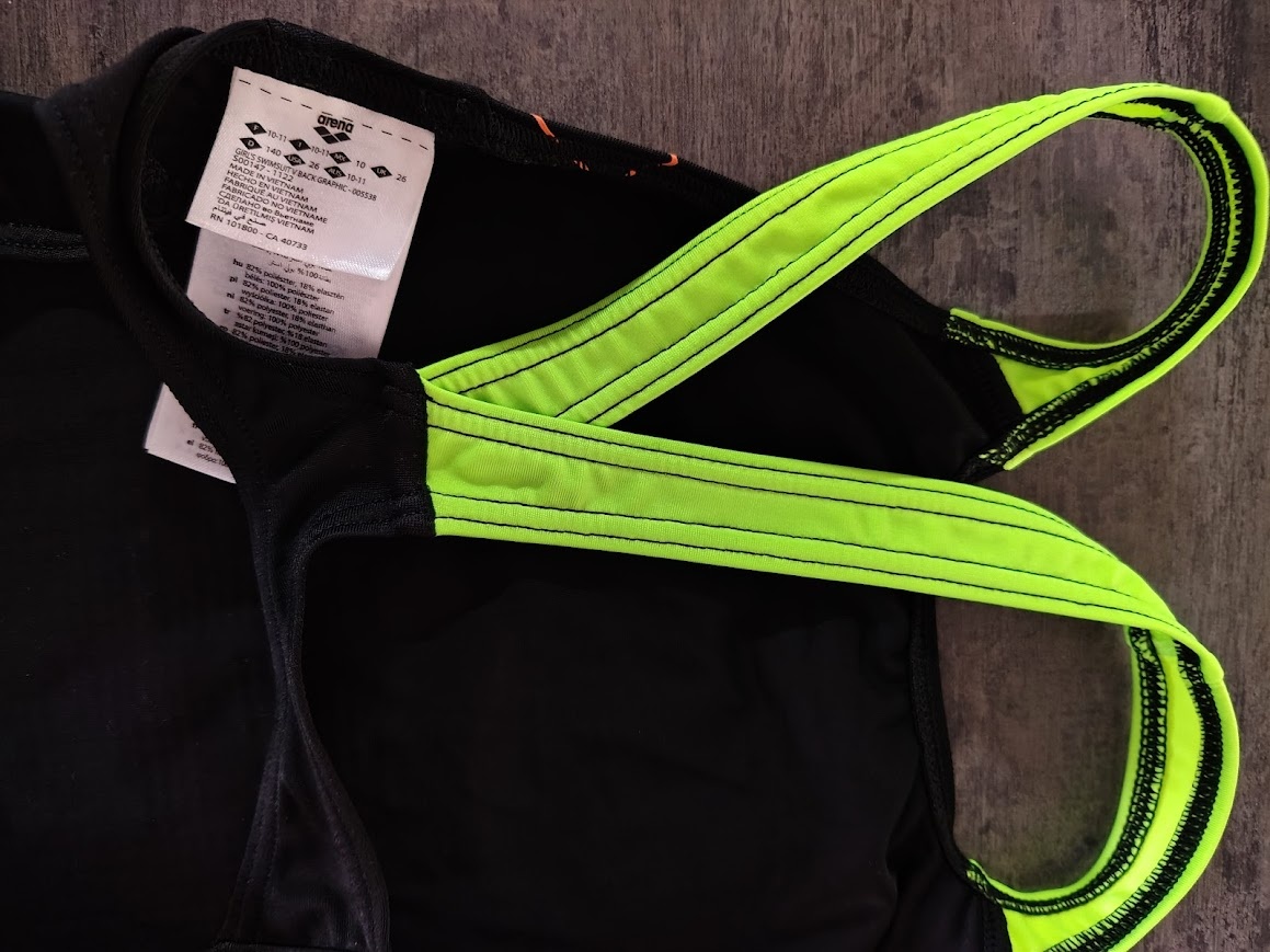 Jednodílné dívčí plavky zn. Arena, vel. D 140 - 3