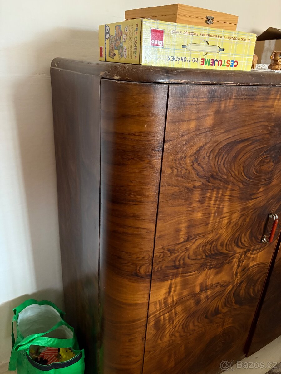 Retro skříň, skříňka masiv - 3