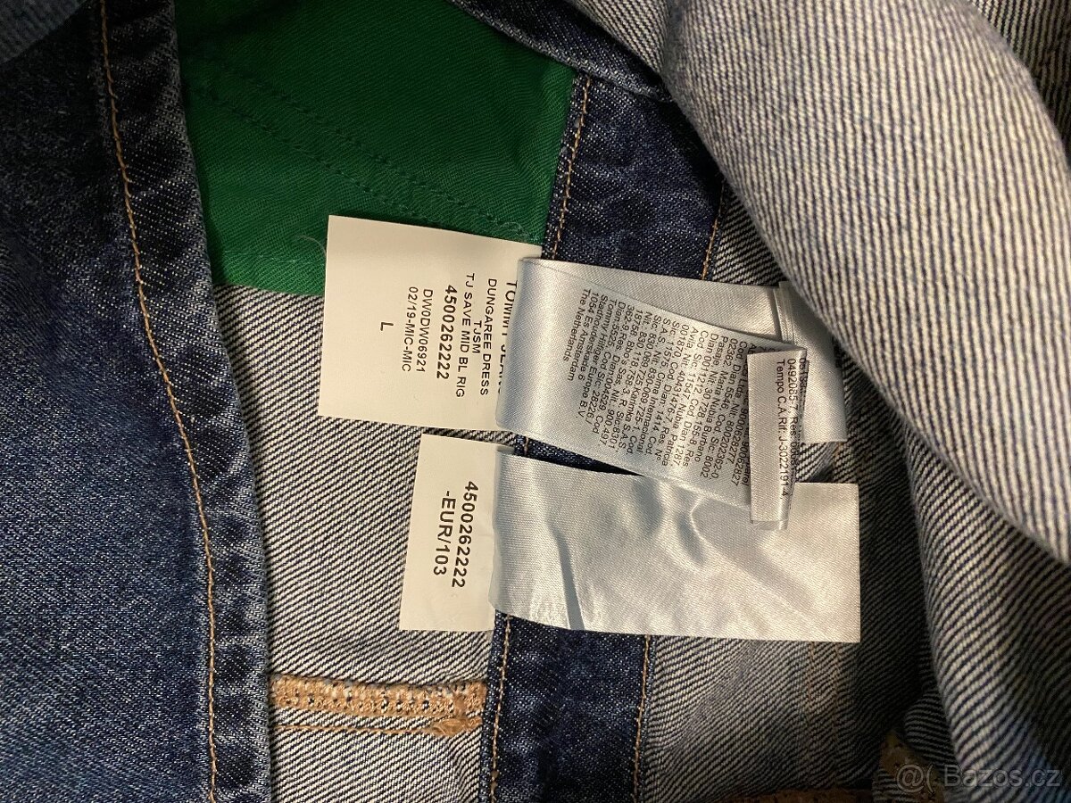 Džínové šaty s laclem - 3