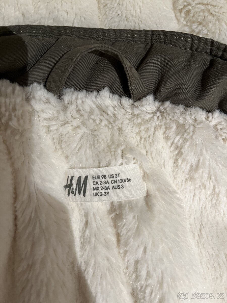 Zimní bunda parka H&M - 3