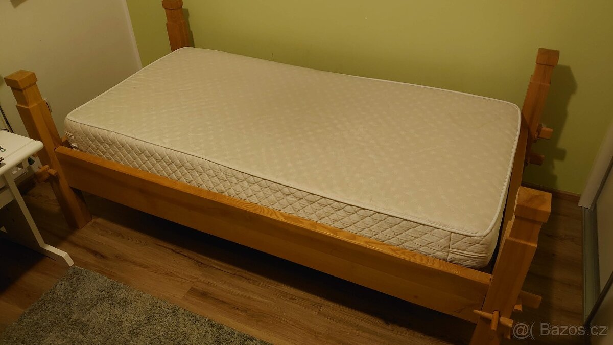 Postel z masivu dub - 3