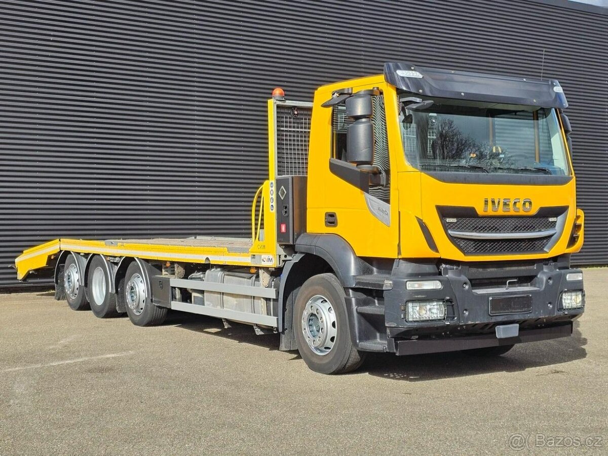 Iveco AD320S42 8x2 / Přepravník strojů - 3