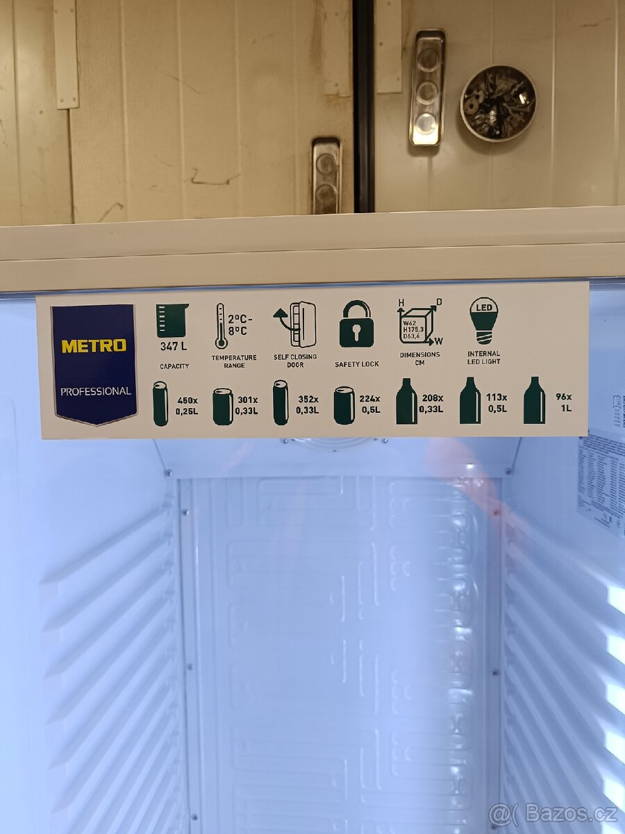 2 x nová gastro lednice METRO 347 L - 3