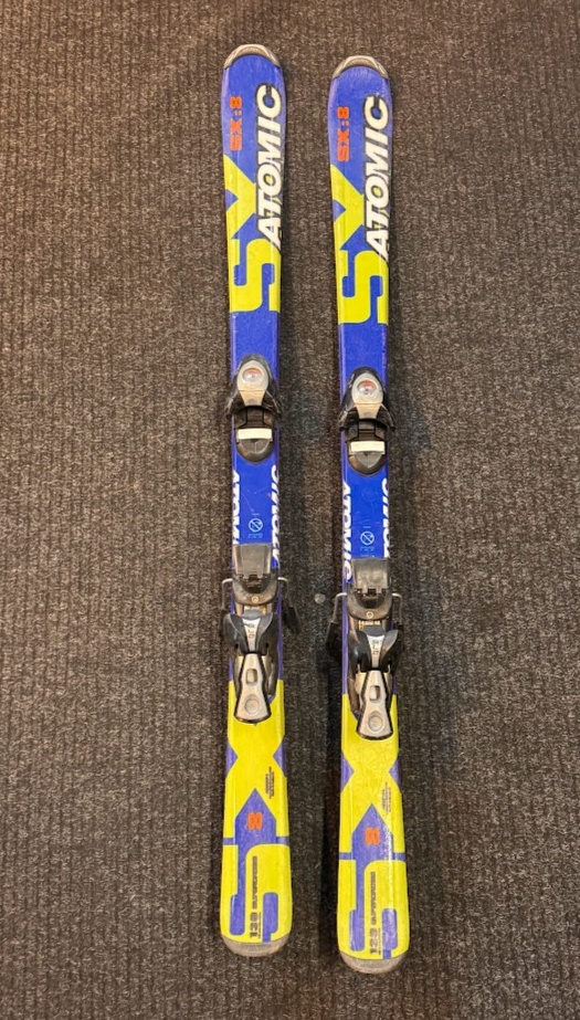 LYŽE ATOMIC XS:8, DÉLKA 130 cm + hůlky - 3