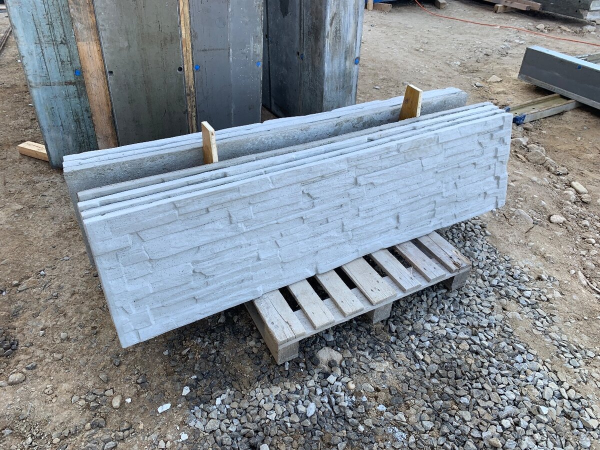 Betonová plotová deska II. Jakost - 3