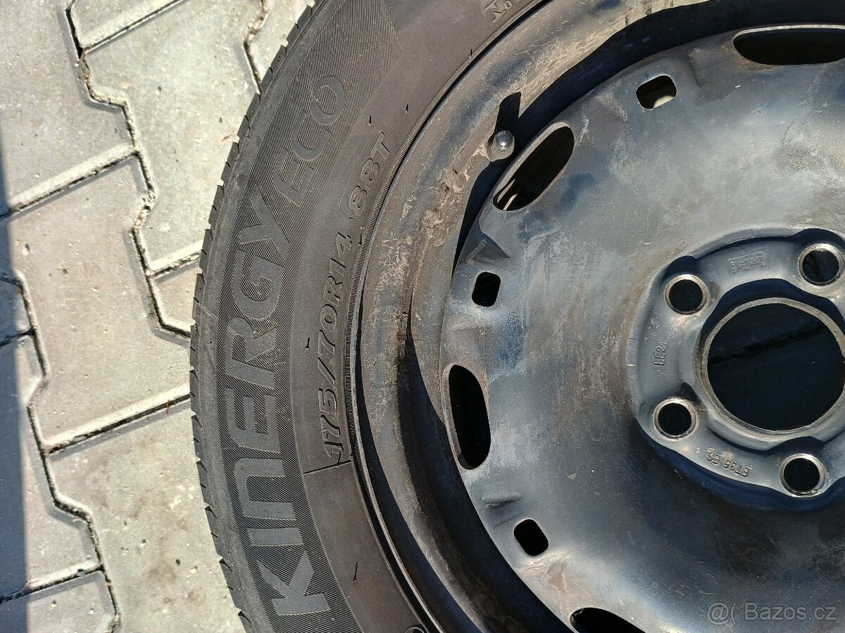 Letní kola 175/70 R14 5x100 sada - 3