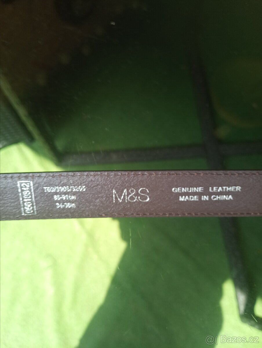Pánský opasek M&S - 3