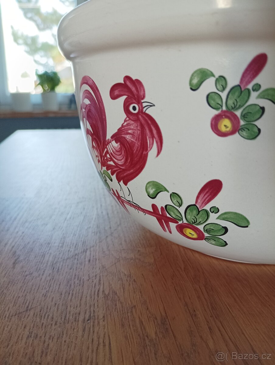 FAJÁNS MÍSA RUČNĚ MALOVANÁ CCF FRANCIE - 3