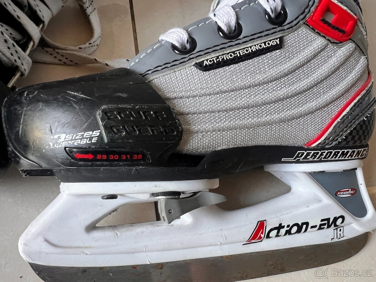 Dětské velikostně stavitelné Brusle Evo-Action vel. 29-32 - 3