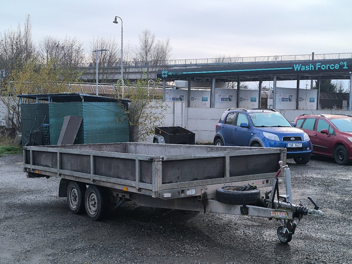 Přívěs Agados Adam S, 2600kg,sklopný+nájezdy. - 3