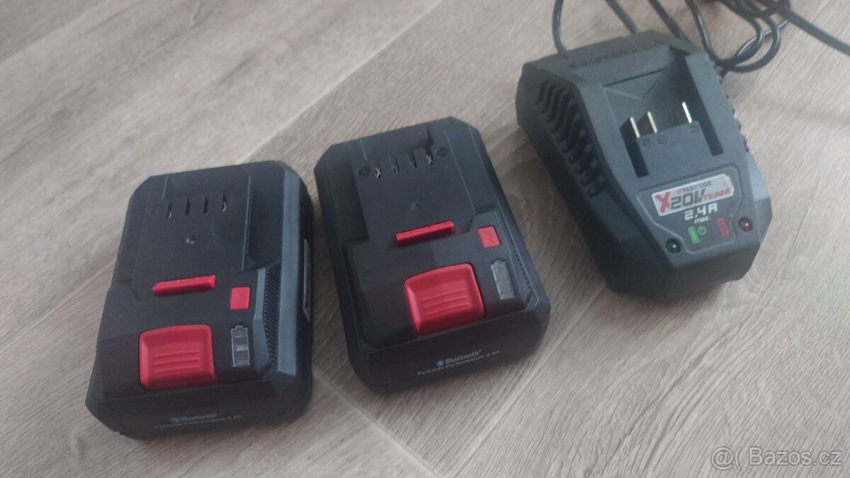 Parkside PWDA 20-Li A2 + 2x 4Ah baterie - 3