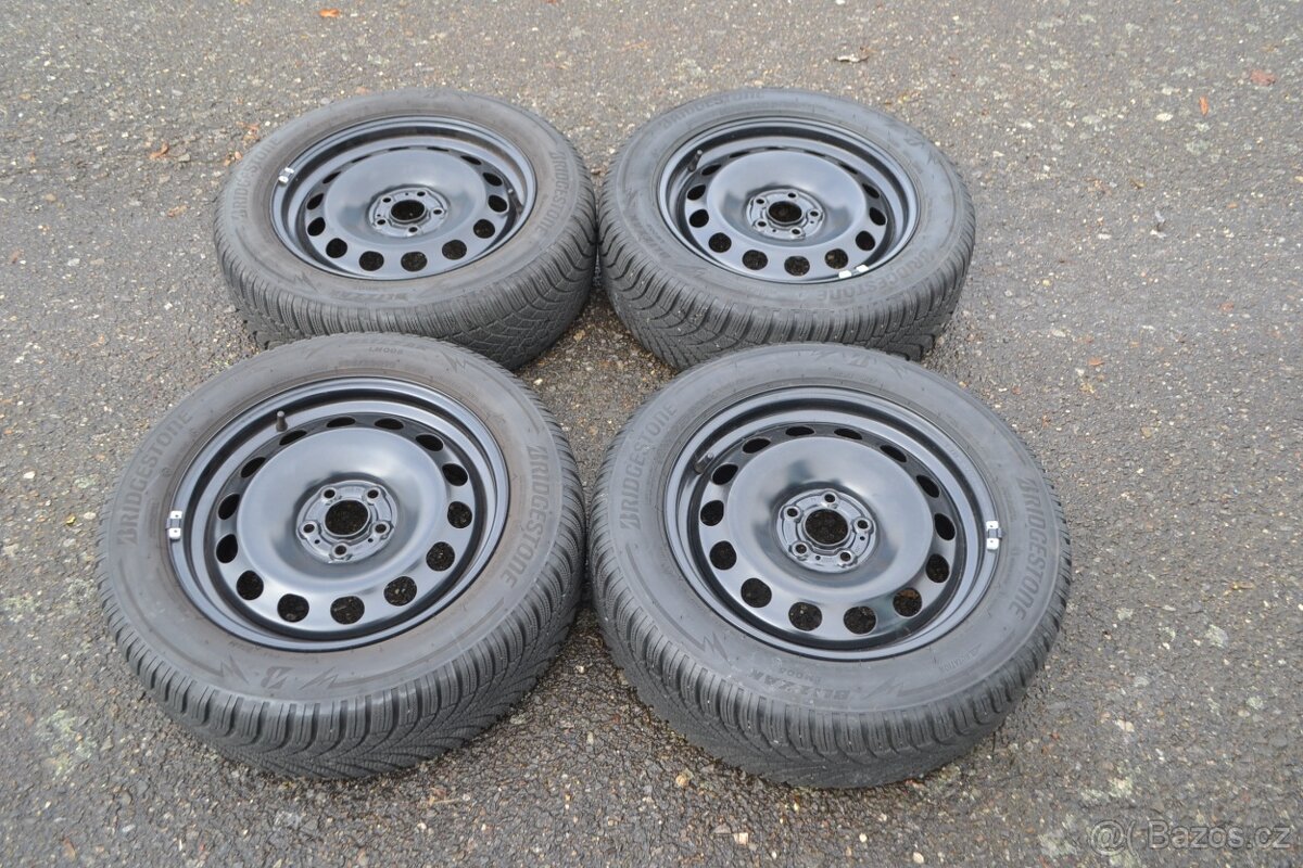 NOVÁ zimní sada Š.Kamiq/Scala+ 195/60R16 Bridgestone. - 3