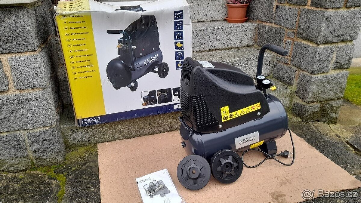 Bezolejový kompresor CMI 8 bar - 3