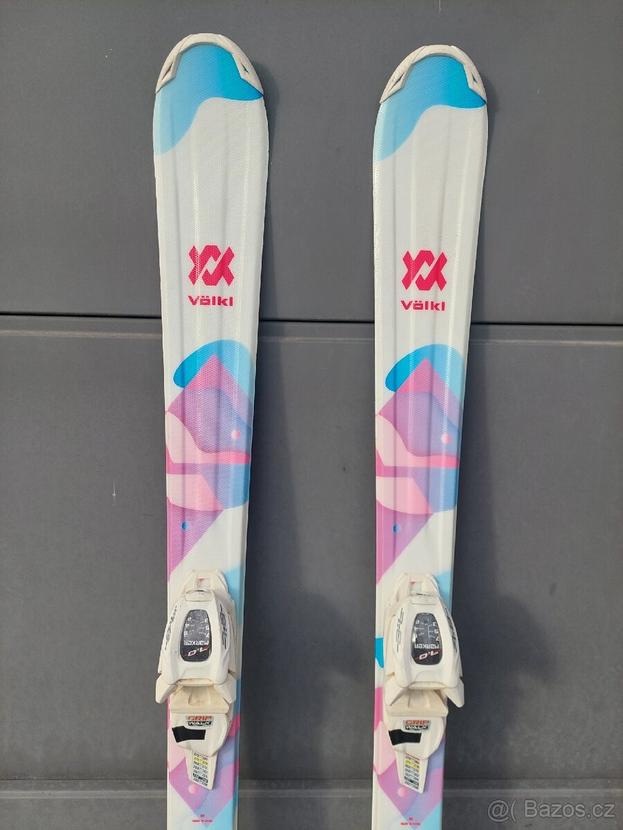 Lyže VÖLKL CHICA, 130 cm + lyžáky - 3
