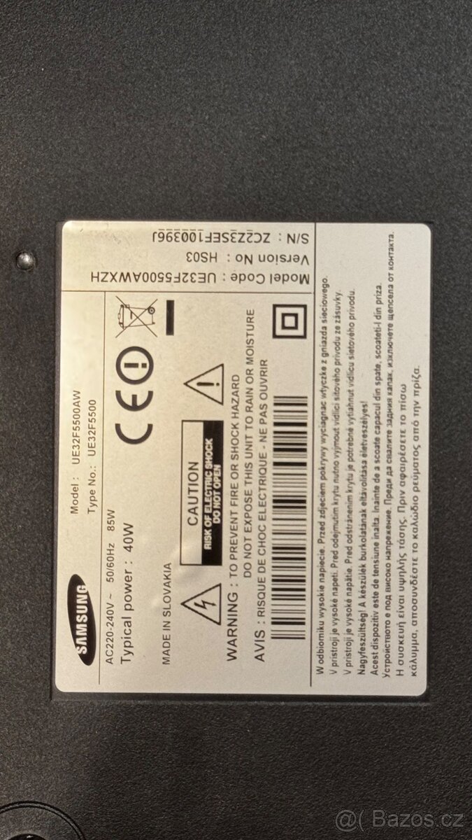 Full HD televize Samsung ue32f5500aw - 3