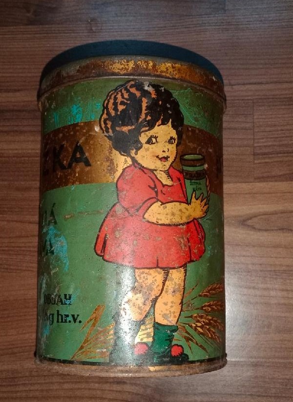 PRÁŽKA - Plechová dóza - 3