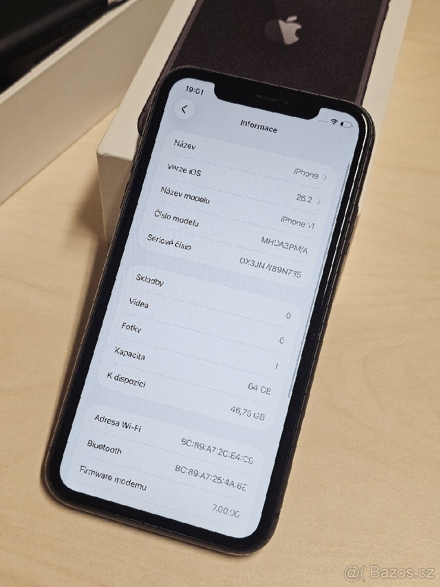 iPhone 11 64gb 83% batéria - 3