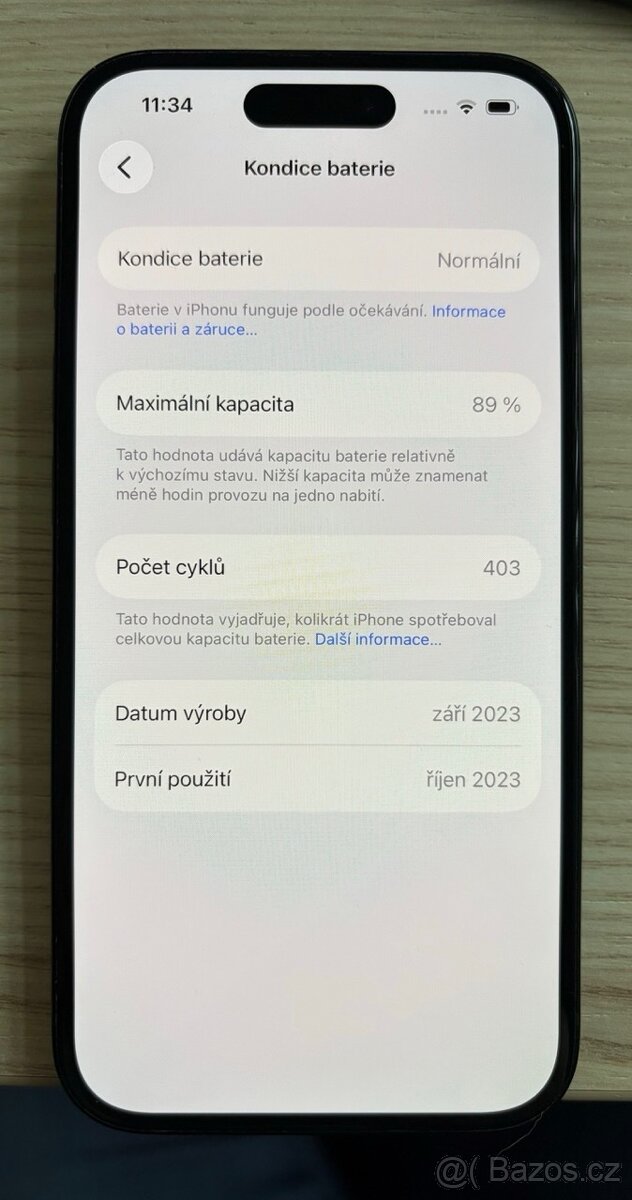 iPhone 15 128GB Black - 3
