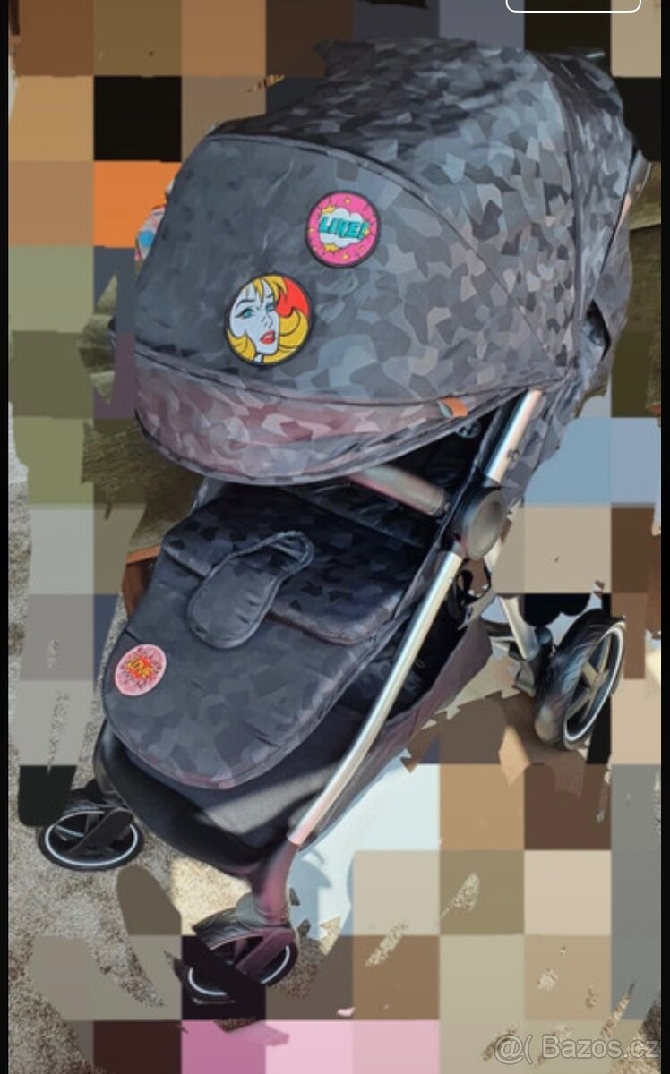 Nášivky na kocarek suchý zip - 3