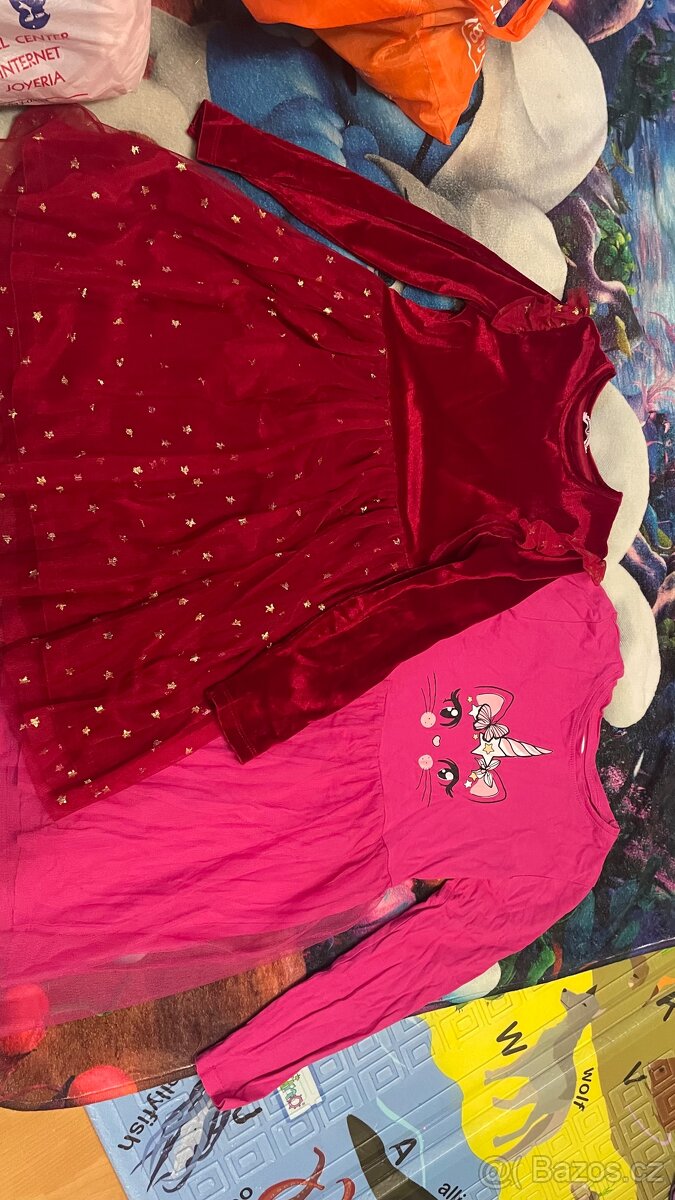 Dívčí oblečení 122/128 - 3