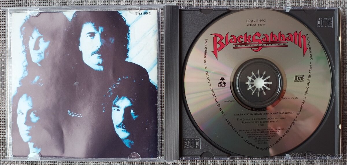 CD "BLACK SABBATH - DEHUMANIZER" - 3