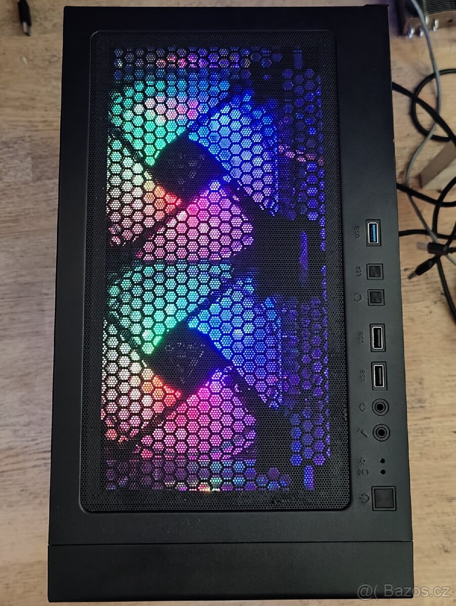 Herní počítač, AMD R7 5700x3d, RTX 4060, 32gb ram - 3