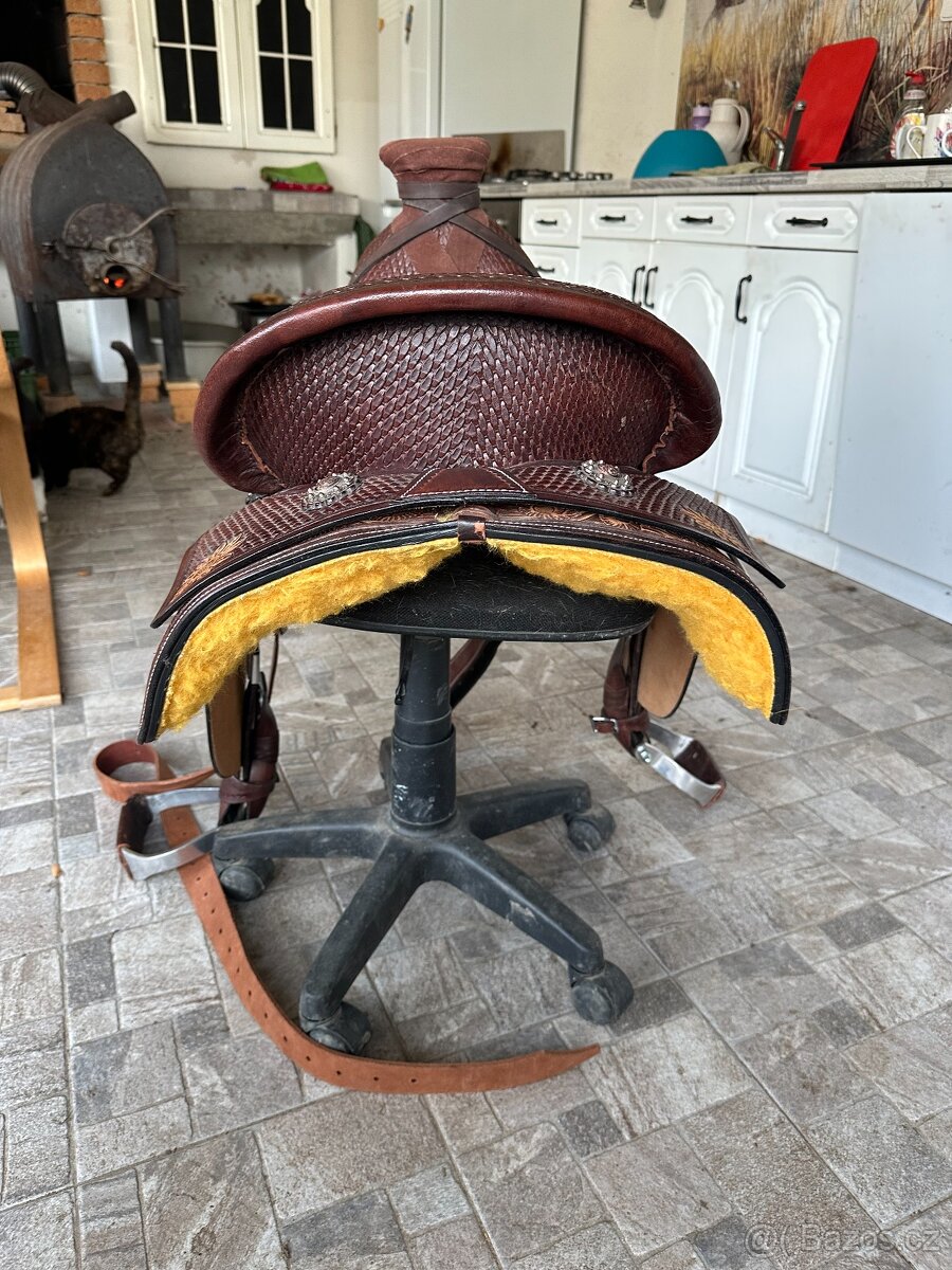 Westernové sedlo - 3