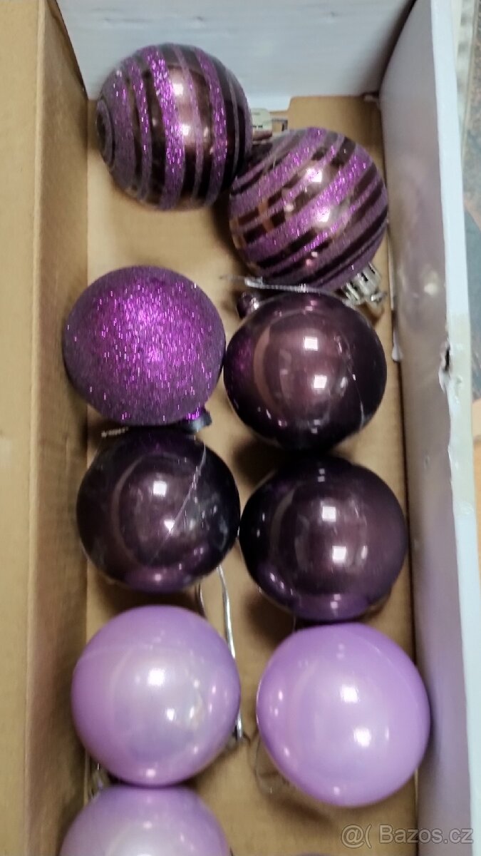 Vánoční ozdoby 2 -10 kusů - 3