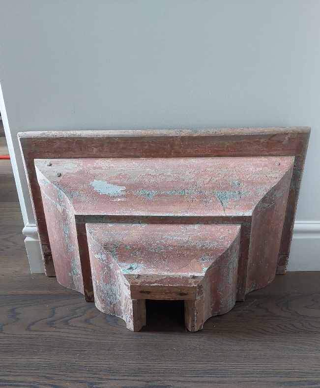 Dřevěná konzole - 3