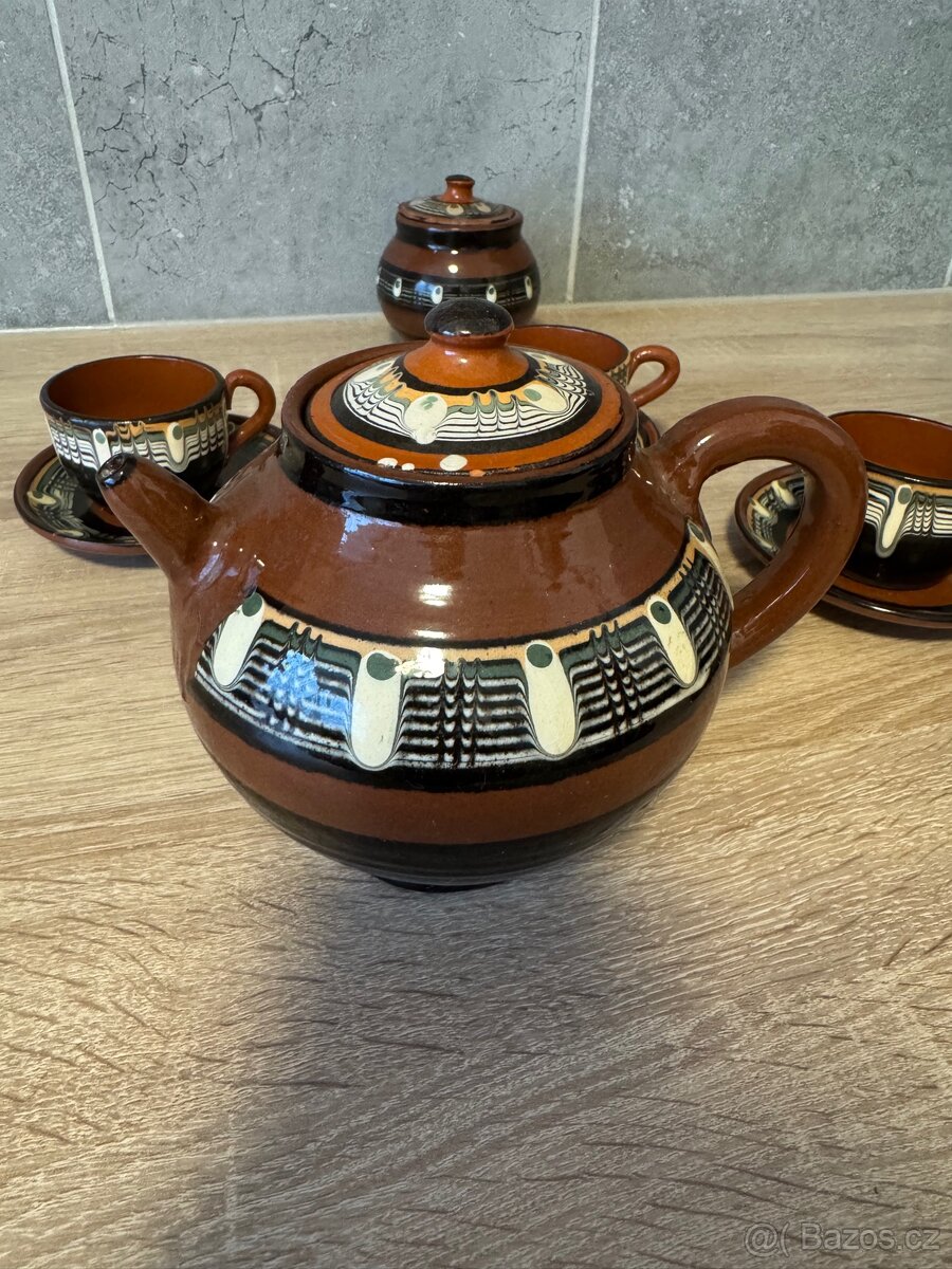 Bulharský čajový set - 3